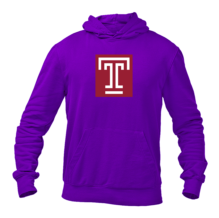 Men's Temple Owls Gildan  Heavy Blend Hooded Sweatshirt